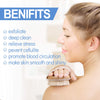 CKeep Shower Body Brush for Dry and Wet Brushing, 2PCS Bath Body Scrubber with Soft and Stiff Bristles, for Exfoliating Skin and Soft Scrub, Suitable for Men and Women.